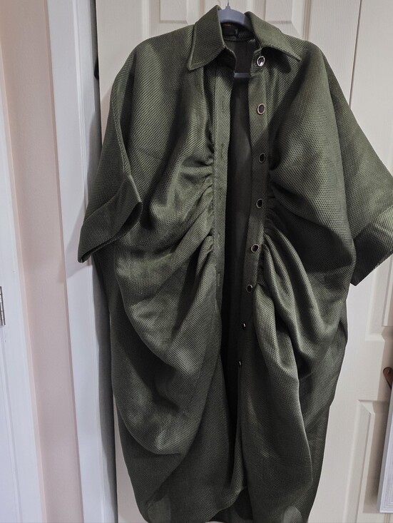 Dresses & Skirts - Wanni Fuga Ama Mesh Shirt Dress NEW WITH TAGS Free Size